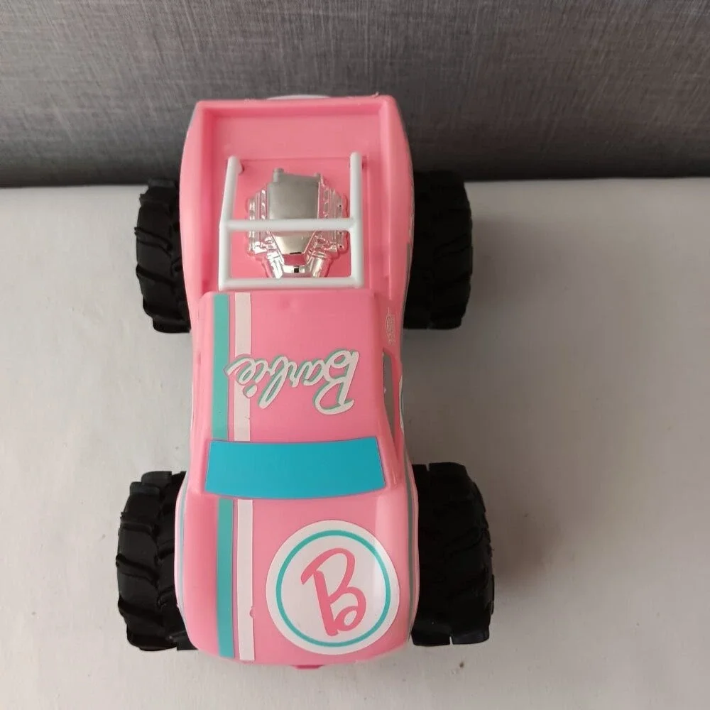 Barbie Hot Wheels Monster Trucks‎ RC Remote Control Vehicle Pink Toy Car WORKS
